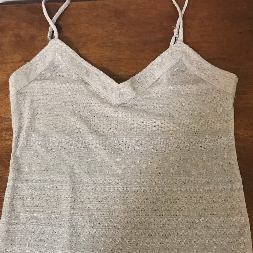 American eagle semi-metallic cami